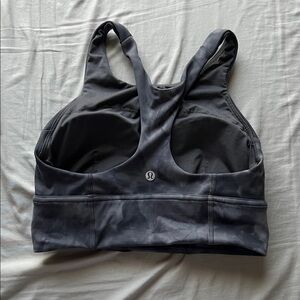 lululemon athletica Charcoal Sports Bra